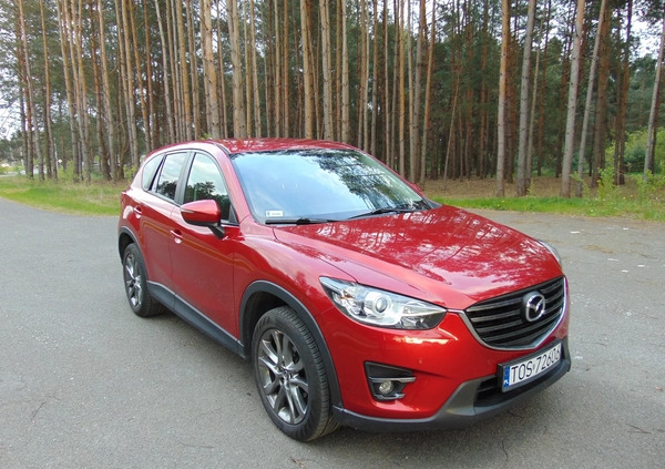 Mazda CX-5 cena 67000 przebieg: 103000, rok produkcji 2015 z Kożuchów małe 742